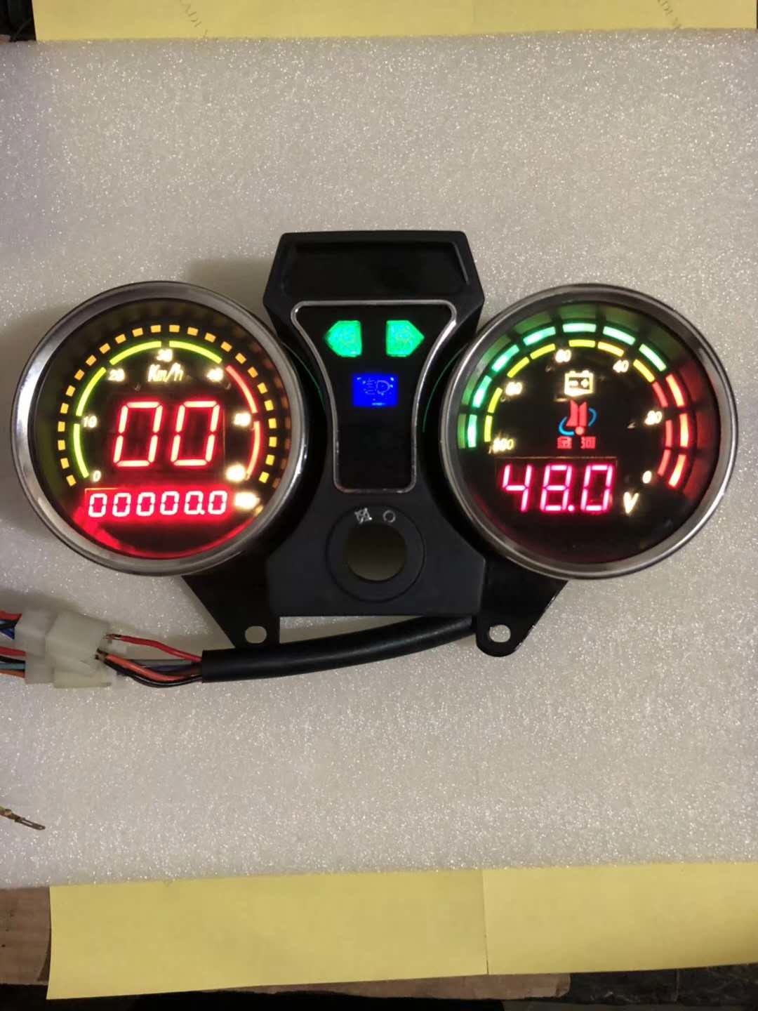 Gray E Rickshaw Meter