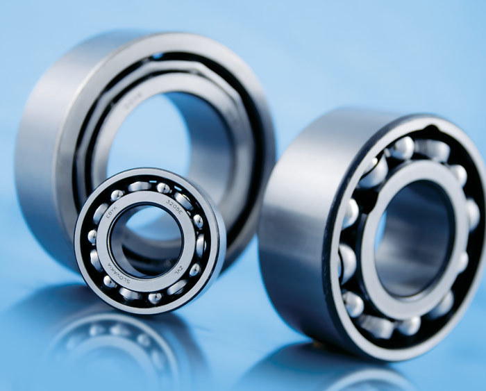 Angular Contact Ball Bearings - Color: Silver