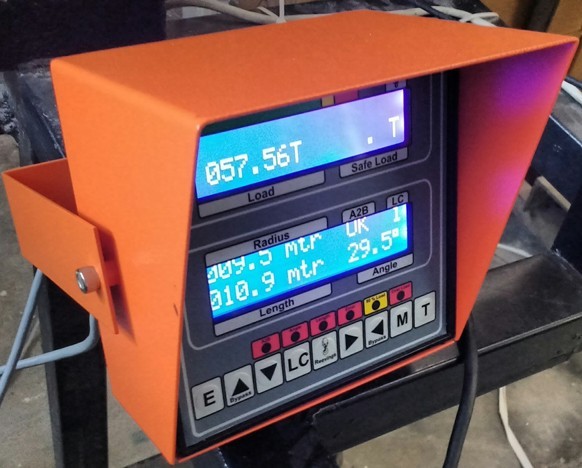 Safe Load Indicator For Cranes - Stainless Steel, 24v Dc Power Supply, 0-500 Ton Test Range | Rugged Design, Continuous Display, Waterproof Connectors
