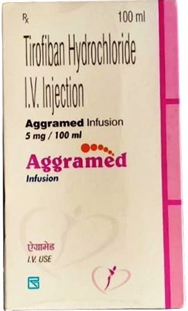 Aggramed Injection Ingredients: Tirofiban (5mg)