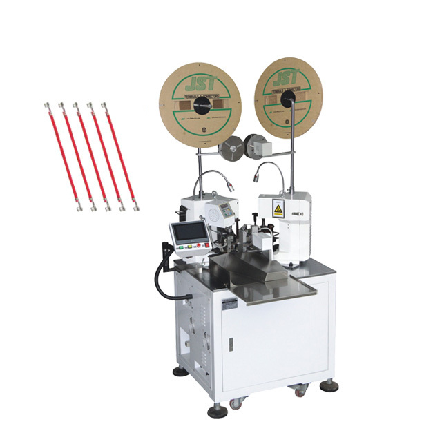 Full Automatic Double Head Wire Cutting Stripping Crimping Machine Cable Diameter: 3-12 Millimeter (Mm)
