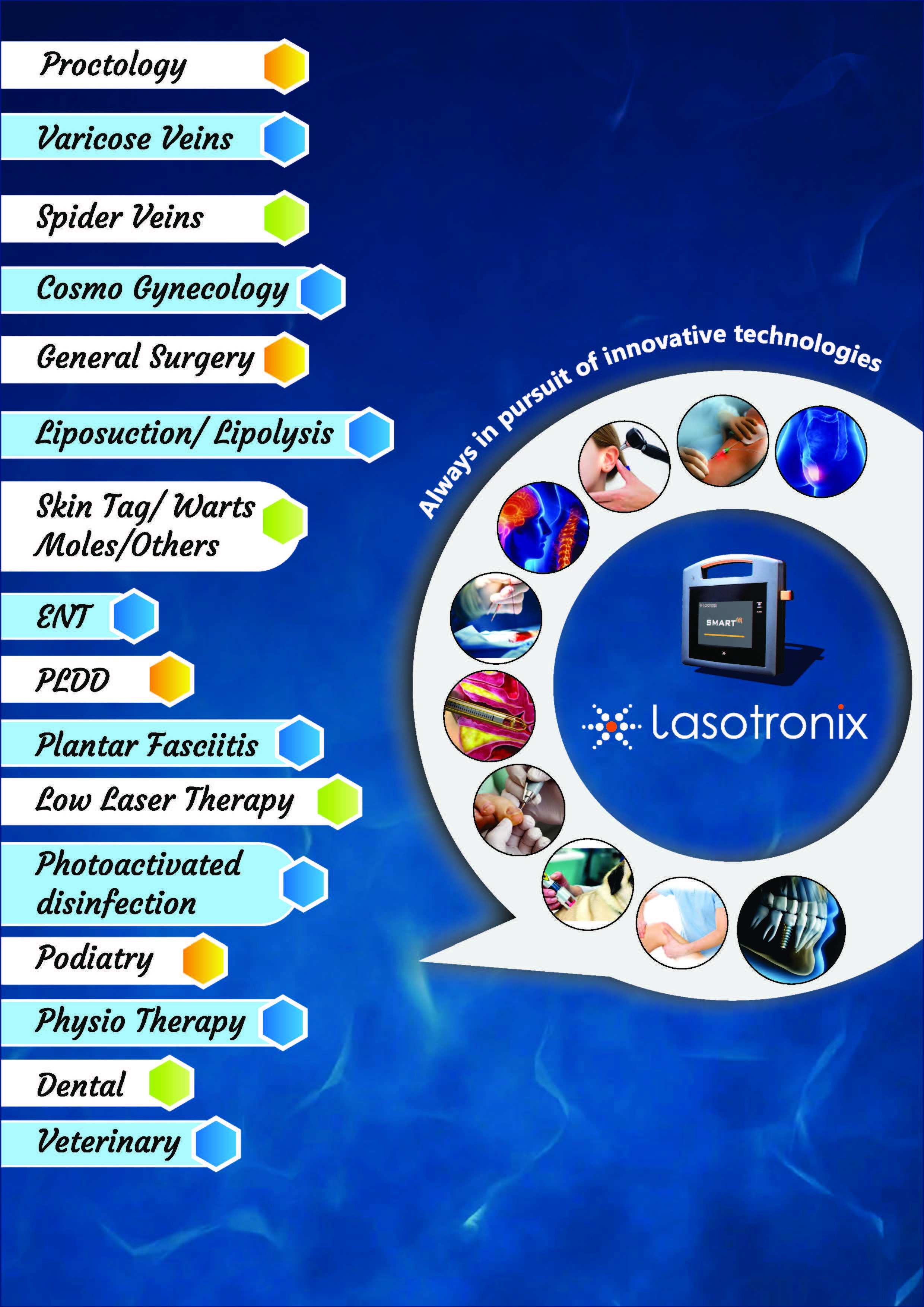 Black Lasotronix Laser Smart M 1470nm / 15w