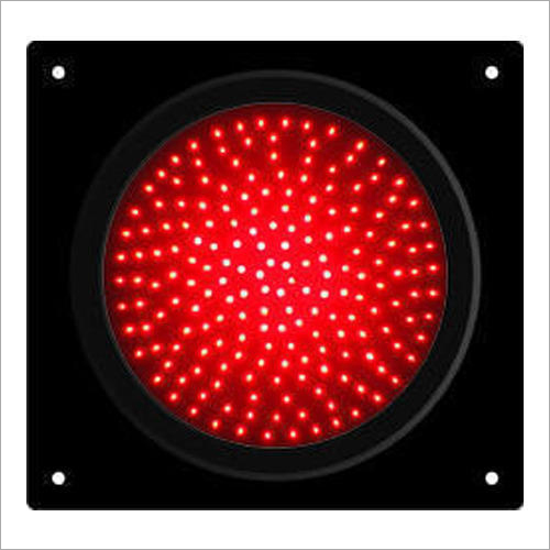 Metal Led Red Traffic Light