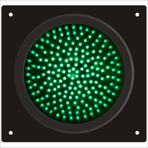 Metal Led Green Traffic Light