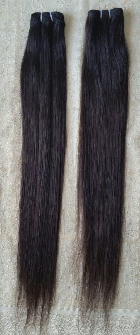 Straight Human Hair Extensions - 8-34 Inch Lengths, Natural Color, 100% Remy Indian Hair, Soft And Silky, Tangle Free, Shedding Free, Dyable And Bleachable, 13x4 Transparent Lace Frontal