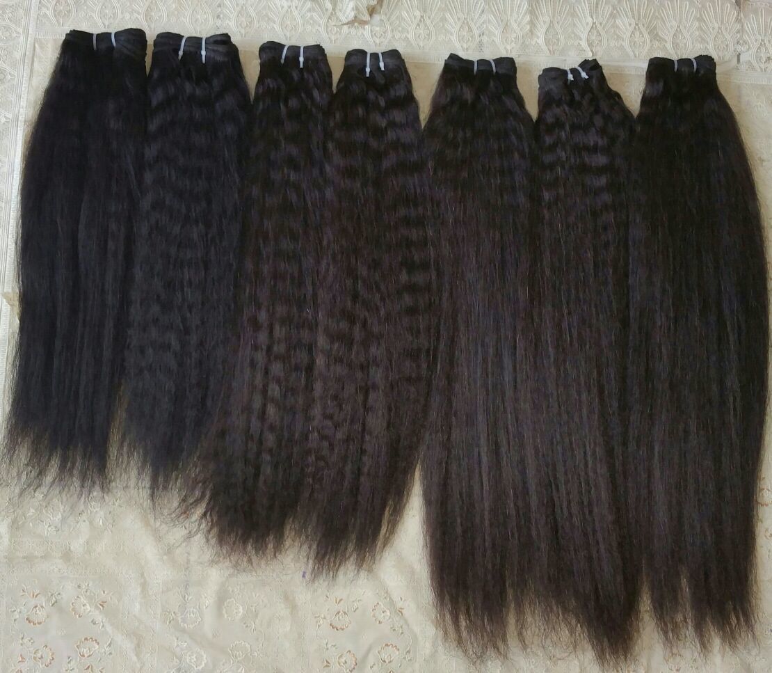 Straight Human Hair Extensions - 8-34 Inch Lengths, Natural Color, 100% Remy Indian Hair, Soft And Silky, Tangle Free, Shedding Free, Dyable And Bleachable, 13x4 Transparent Lace Frontal