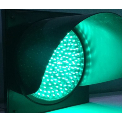 Metal Led Green Traffic Light
