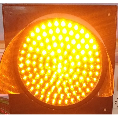 Orange Led Traffic Light Amber