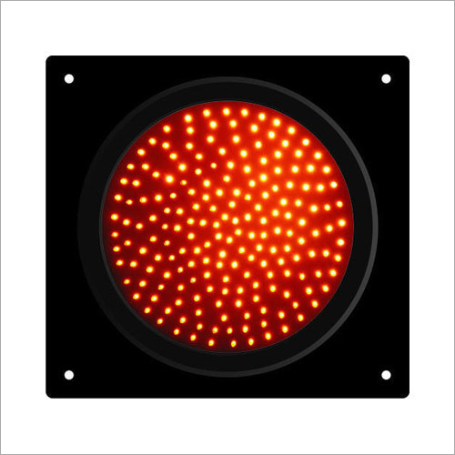 Orange Led Traffic Light Amber