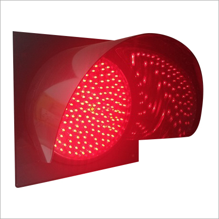 Metal Led Red Traffic Light