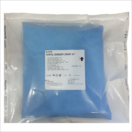 Medical Dental Surgery Drape Kit - Color: Blue