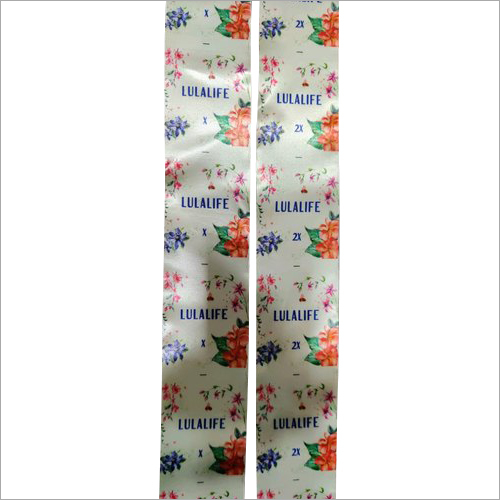 Digital Printed Label - Satin Material, Custom Size Options, Multicolor Design Printing | Smooth Texture, Tear Resistant, Color Fade Resistant