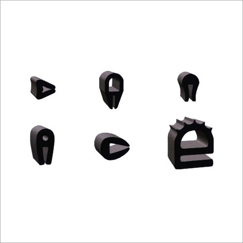 Extruded Rubber Seals - Durable Non-Toxic Rubber Material, Flexible Design Ideal for Vibration Absorption and Air Tight Sealing