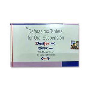 Desifer 400mg Ingredients: Deferasirox