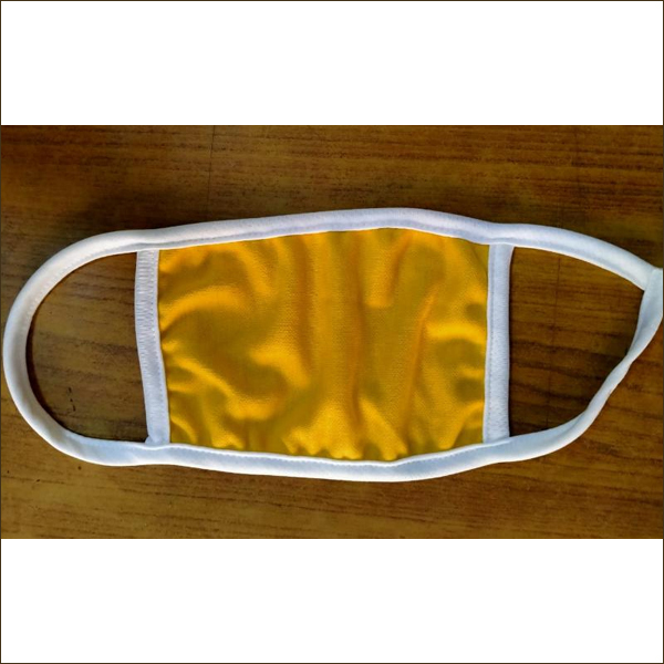 Washable Face Mask - Non-woven Fabric, 2ply & 3ply Options, Yellow-blue | Comfortable Elastic Earloop, Anti-bacterial, Disposable