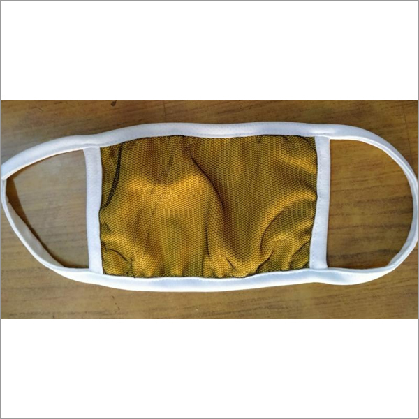 Washable Face Mask - Non-woven Fabric, 2ply & 3ply Options, Yellow-blue | Comfortable Elastic Earloop, Anti-bacterial, Disposable