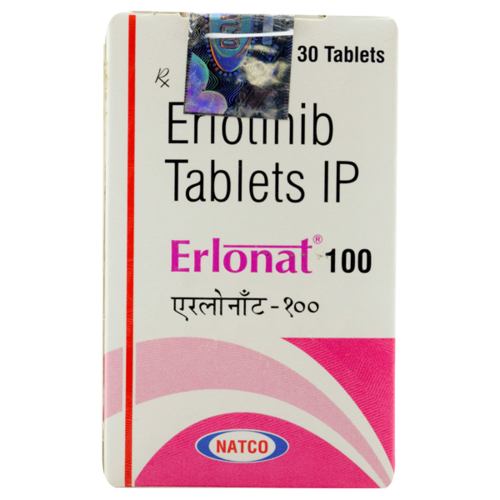 Erlonat 100mg Ingredients: Erlotinib