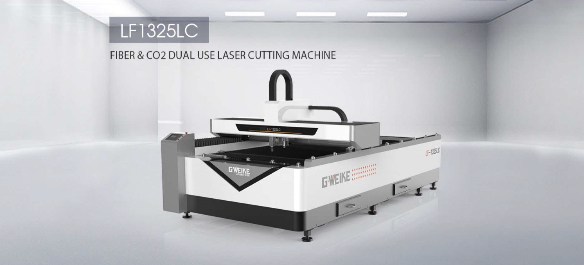 Lf1325lc Fiber And Co2 Dual Use Laser Cutting Machine