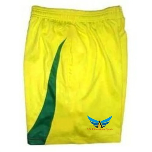 Sports Shorts - High-quality Fabric, Unisex Sizes 26-38 | Quick Dry, No Fade, Modern Style, Available In Green-yellow, Custom Logo