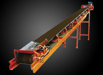 Pressure Belt Conveyor - Stainless Steel, Flat Belt Design | Oil Resistant, High Speed Transport for Heavy Loads