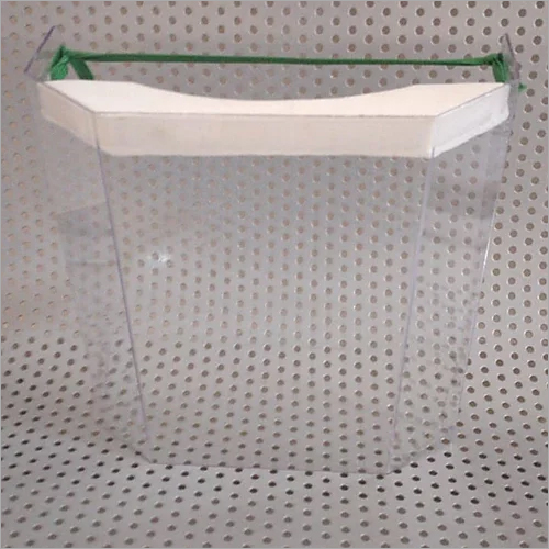 Permanent Face Shield - Polycarbonate, Standard Size | Unisex Protection For Hospitals, Clinics, Labs From Environmental Hazards