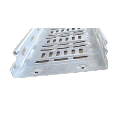 Perforated Cable Tray - Steel Material, 2500-3000mm Length, Silver Finish, 1-2mm Thickness | Lightweight, Rigid Design With Enhanced Ventilation