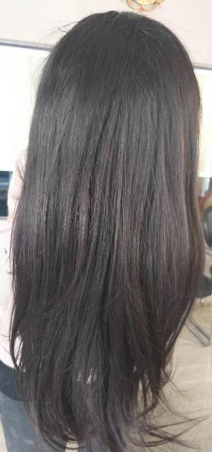 Natural Color Straight Transparent Lace  Human Hair Wigs