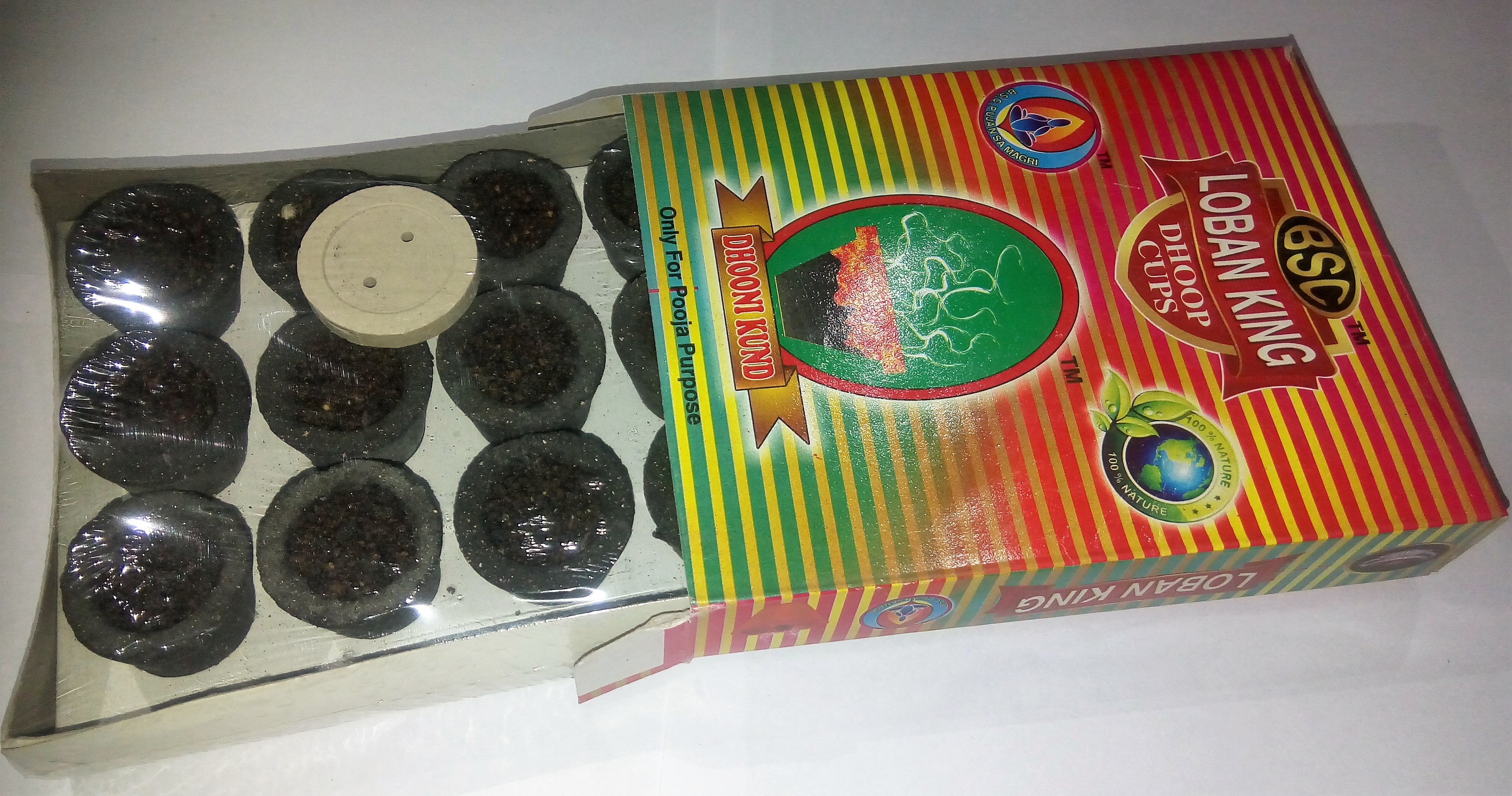 Kodiya Loban Cup Burning Time: 2 Minutes