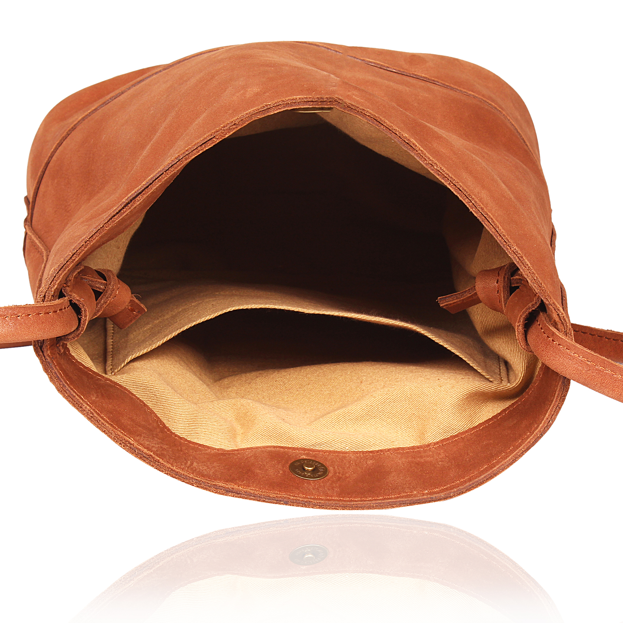 Same As Picture Leather Bucket Sling Bag