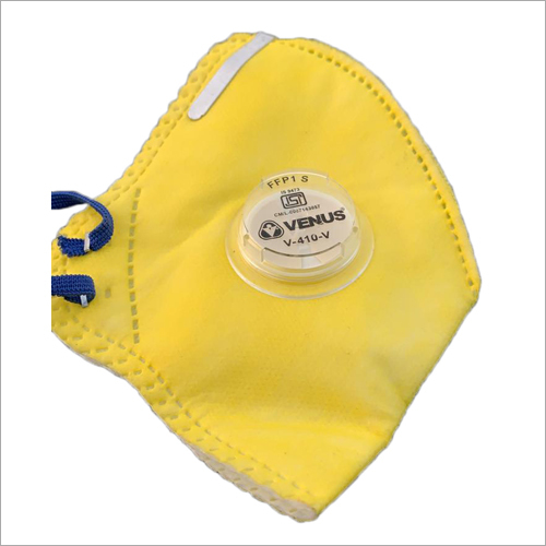 Yellow V-410-V Face Mask