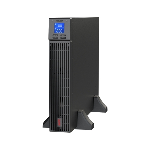 Single Phase Apc Online Easy Ups - 2.4kw Power Capacity, 632x438x88 Mm Dimensions | Black Color, Audible & Visible Alarms, Ip20 Protection, 2 Year Warranty