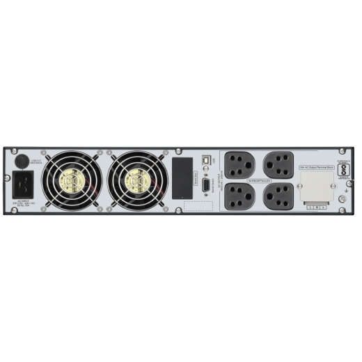 Single Phase Apc Online Easy Ups - 2.4kw Power Capacity, 632x438x88 Mm Dimensions | Black Color, Audible & Visible Alarms, Ip20 Protection, 2 Year Warranty