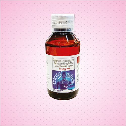 Ambroxol Hydrochloride Terbutaline Sulphate Guaiphenesin Syrup Liquid