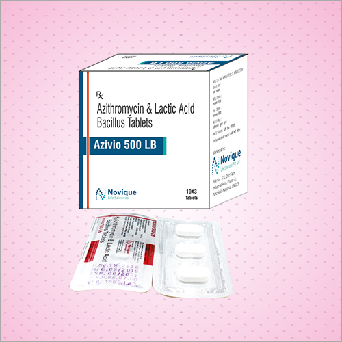 Azithromycin And Lactic Acid Bacillus Tablets General Medicines
