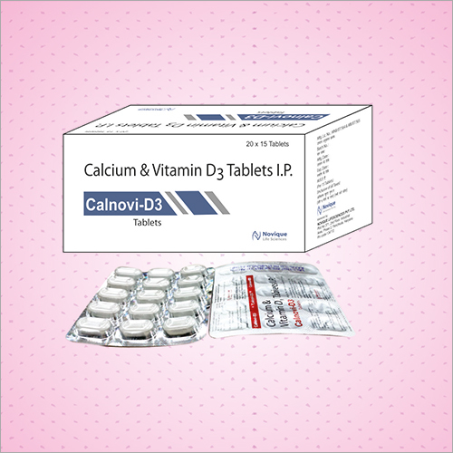 Calcium And Vitamin D3 Tablets Ip General Medicines