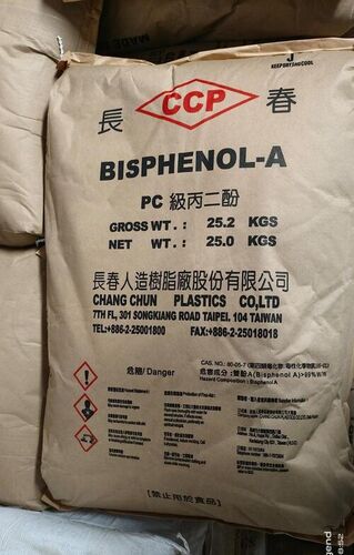 Bisphenol-A - Industrial Grade White Solid Granule Powder, 94% Purity, Lightweight, Transparent, Heat and Impact Resistant