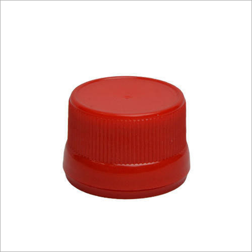 28mm Medicine Pharma Bottle Cap - Plastic, 25mm Round, Red Color , Screw Cap Design for Pharma Industries Usage