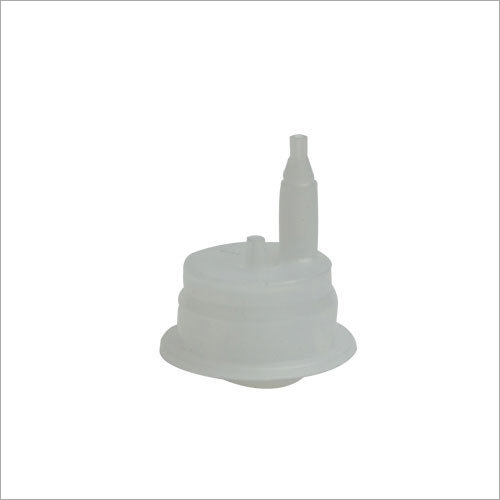 Dropper Plug - LDPET Material, 18 mm Size, White Color | Plastic Cap for Dilution Patent Drops, 1000 Pcs Per Bag