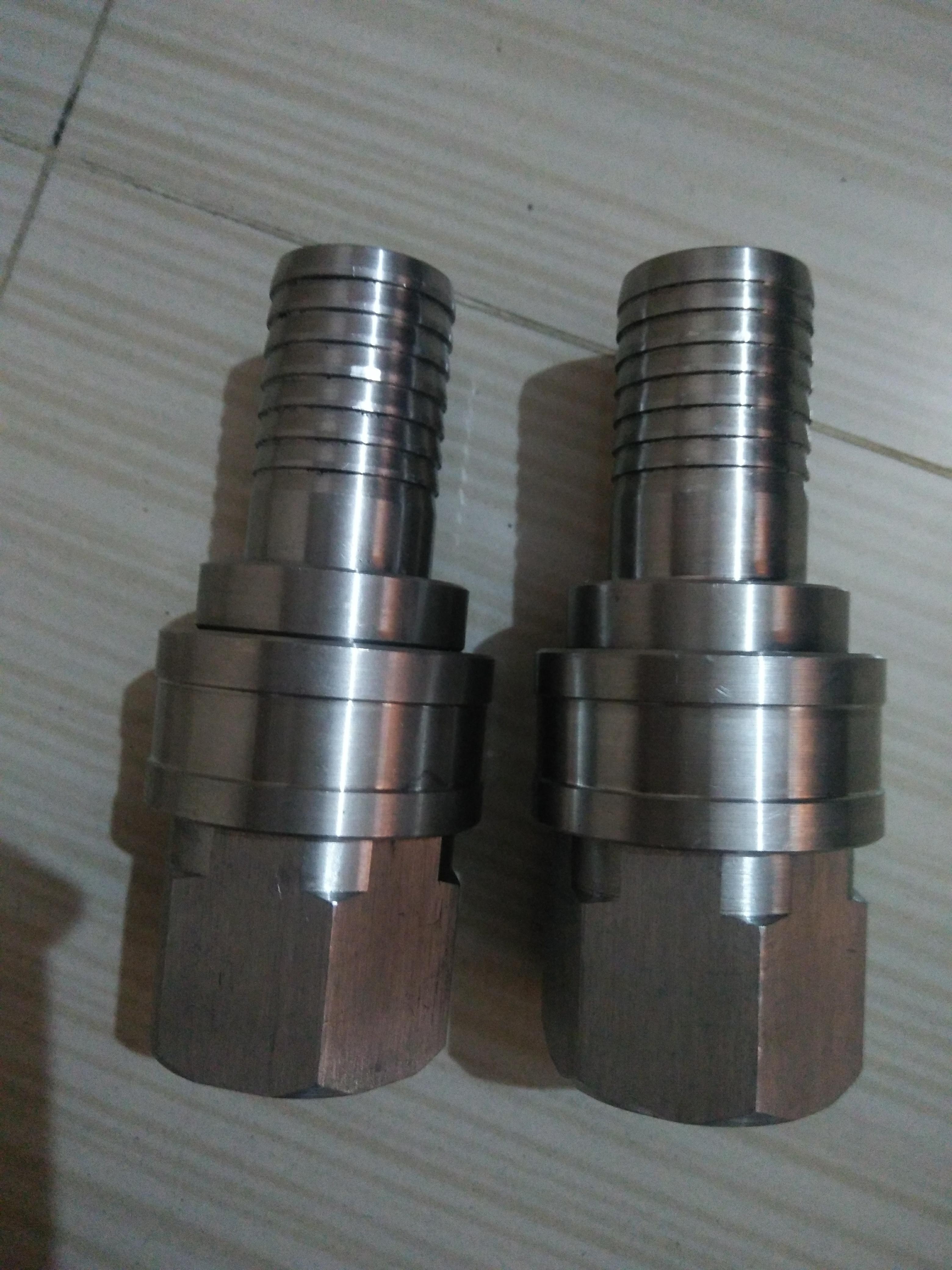 Stainless Steel Quick Release Coupling Application: Hydraulic/pneumatic