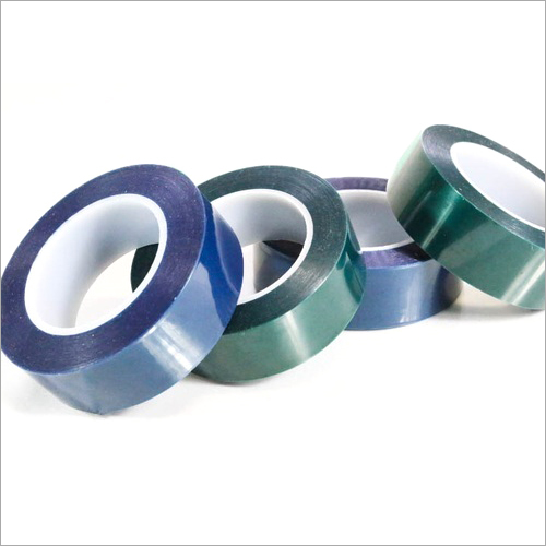 Polyester Tape - 10-30 m Length, 20-60 mm Width , High Temperature Resistance, Multicolor, Single-Sided Adhesive, 1 Year Shelf Life, 900 gm/inch Adhesion