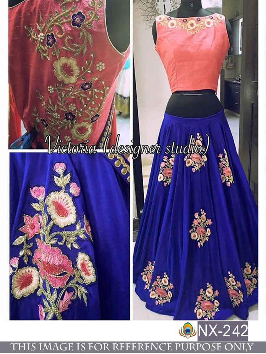 Multi Hand Work Choli