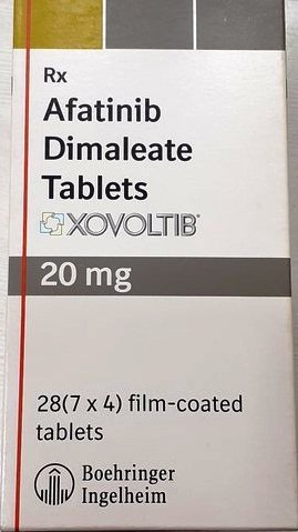 Xovoltib 20mg Ingredients: Afatinib Dimaleate