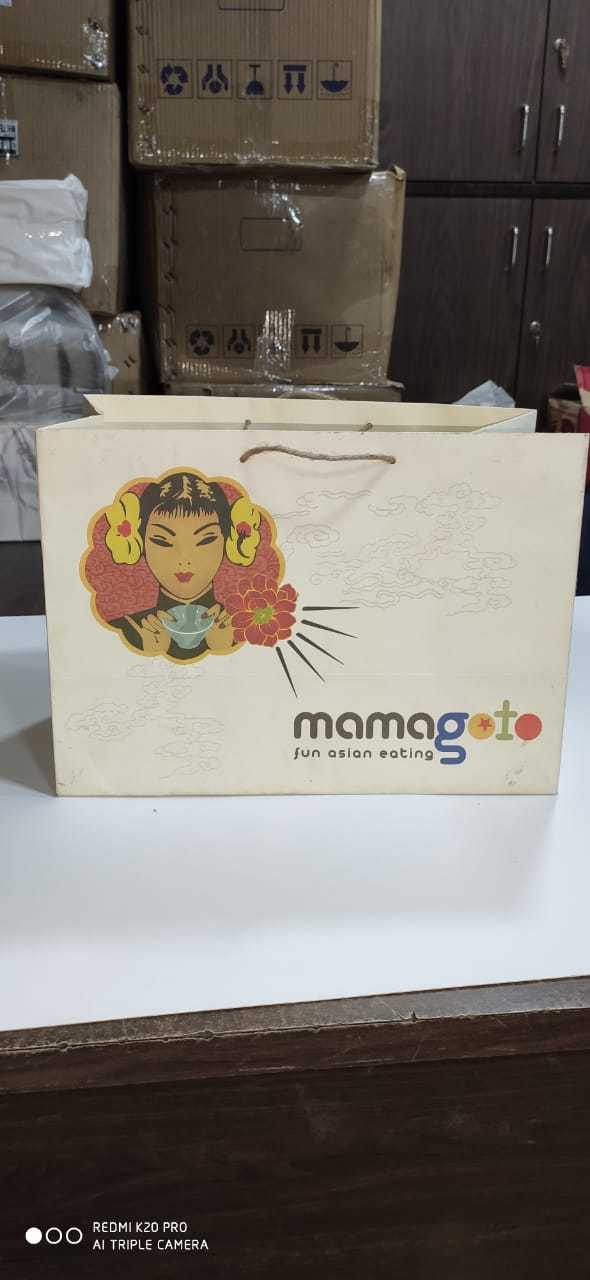 Paper Carry Bag Size: Customised