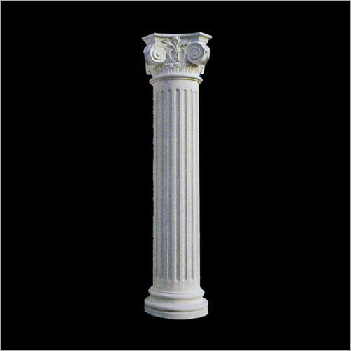 GRC Columns - Compressive Strength: 40-65 MPA, Thickness: 10-40mm, Weight: 25-70kg/m2 | Durable, Elegant Design, Versatile, Weather-Resistant, Acid Wash Finish