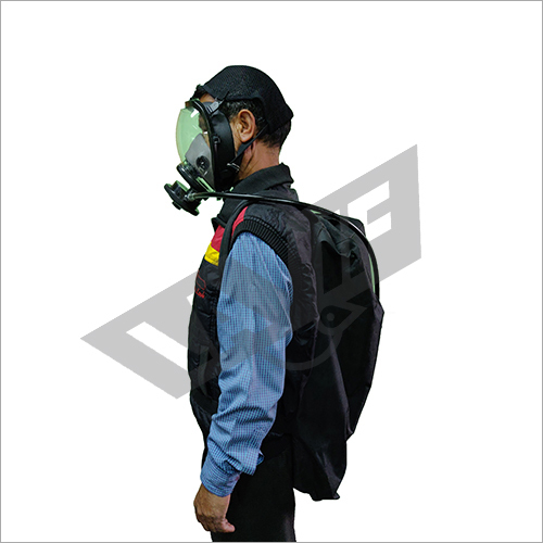 Short Duration Self Contained Breathing Apparatus - Full Face, 20 To 30 Minutes Duration | Compact Black Bag, Easy To Use Demand Valve