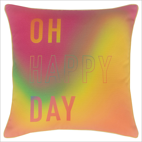 मल्टीकलर बेड कुशन