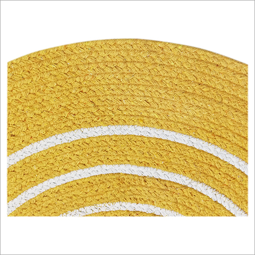 Blue-brown Jute Mat