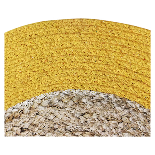 Blue-brown Jute Mat