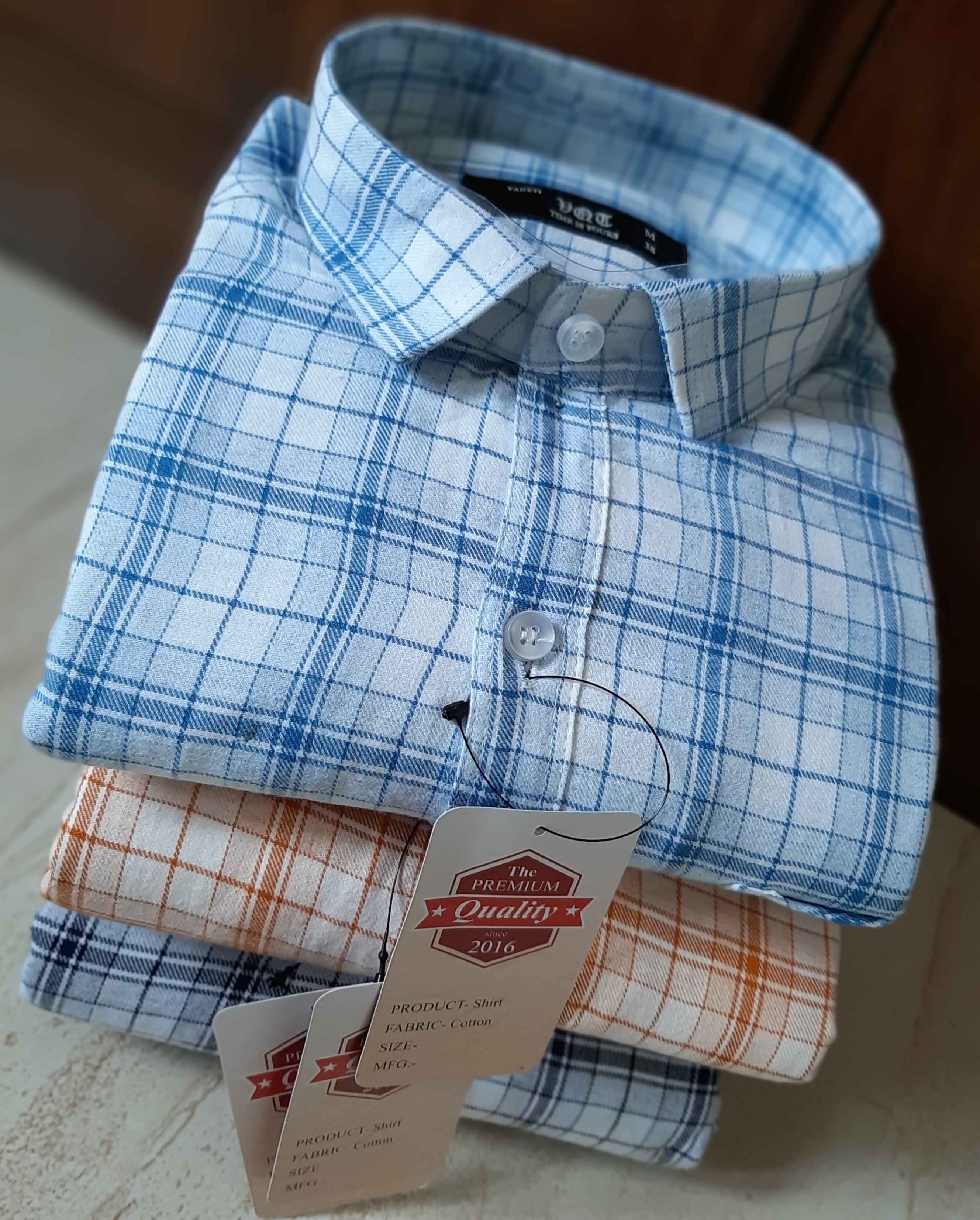 Cotton Check Shirts