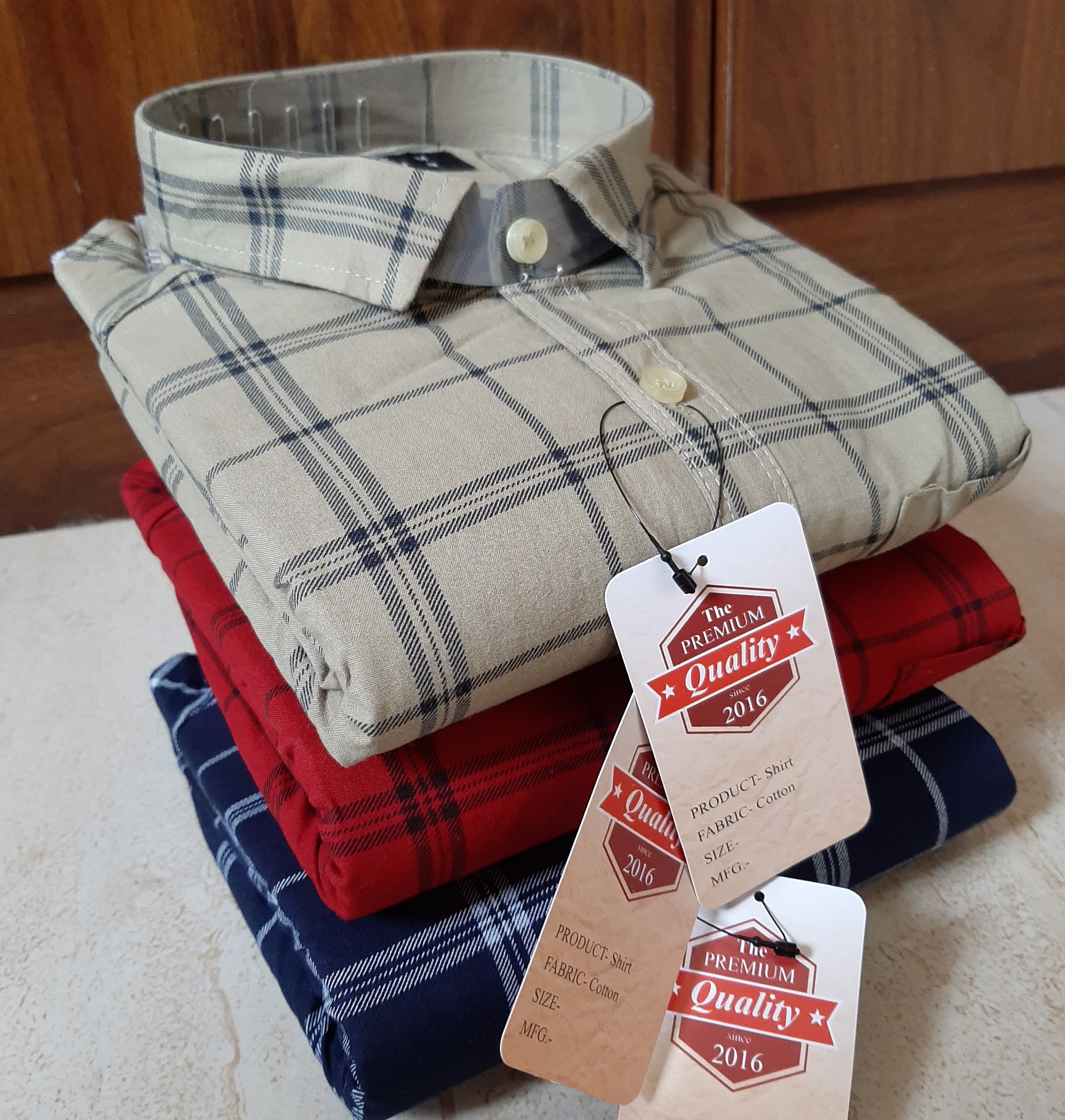 Cotton Check Shirts